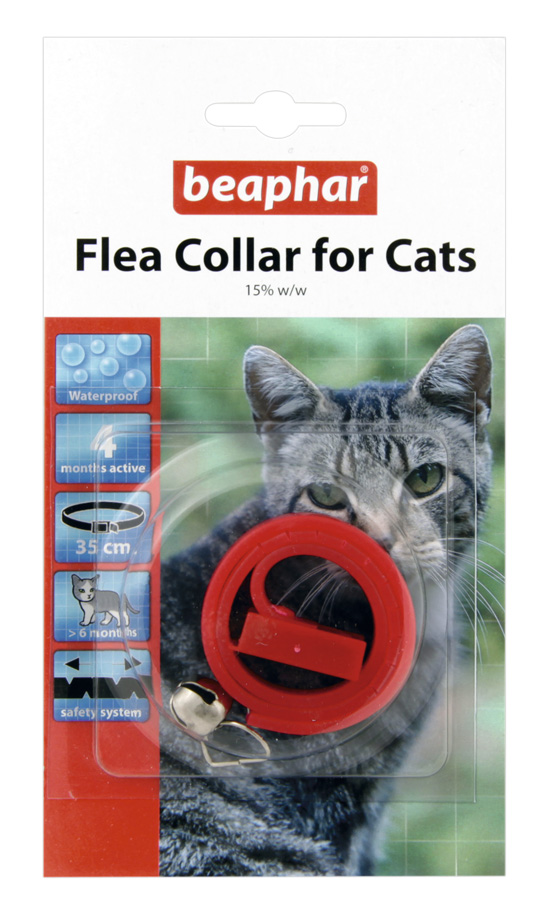 Cat Plastic Flea Collar - Mixed - Nu-Pets Pet Centre